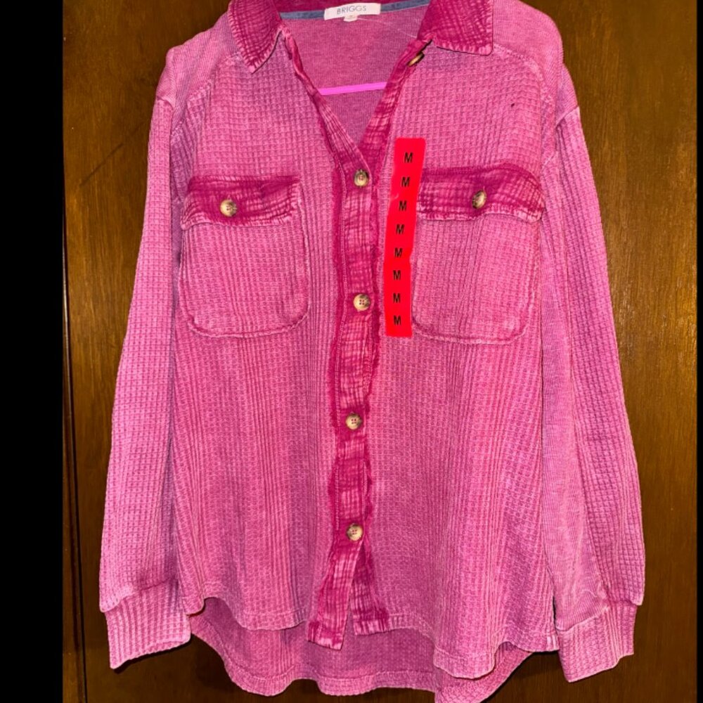 New! Women's Button Down Shirt, Size M